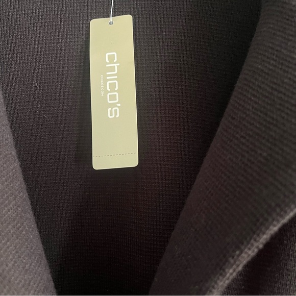 Chico’s black sweater size 2 ( check Chico’s sizing) - Picture 4 of 4